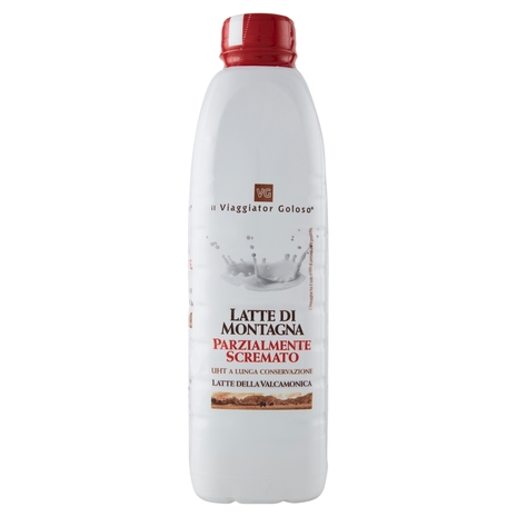 Latte di Montagna Parzialmente Scremato, 1 l